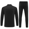 Real Madrid Training Sweatshirts Quarter-zip 2024-25 Schwarze Für Herren